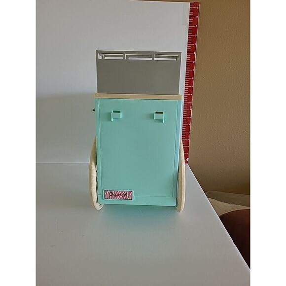 Our Generation Hot Dog Stand Food Cart *FLAWED* Incomplete Set - Picture 13 of 14